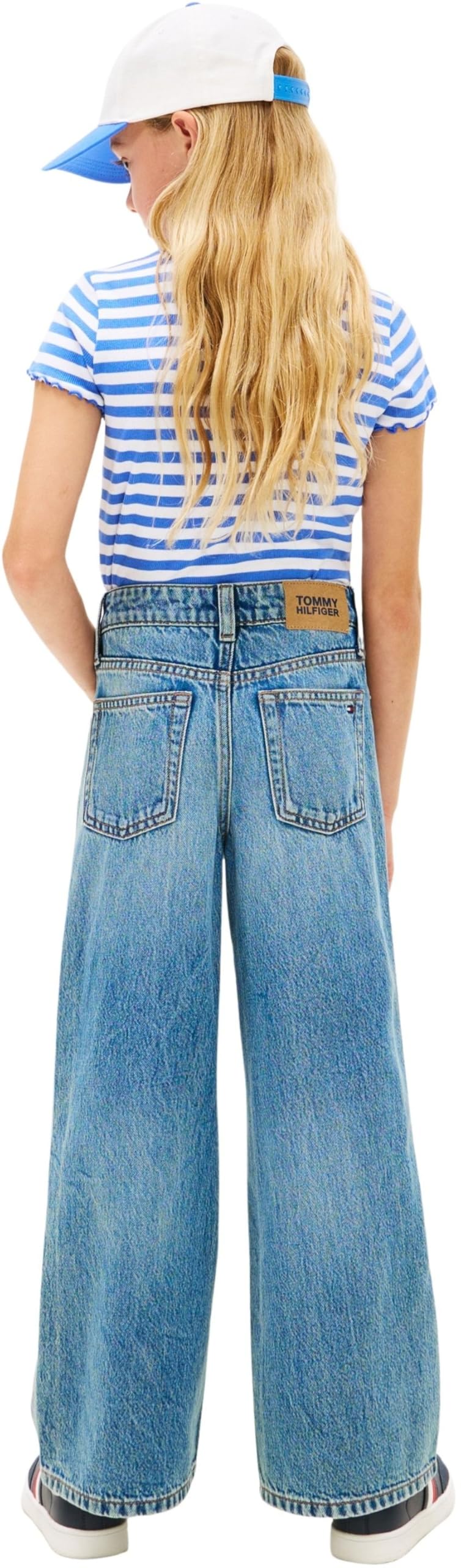 Tommy Hilfiger - Mabel Wide Leg Kg0kg09186, Jeans Bambine e Ragazze