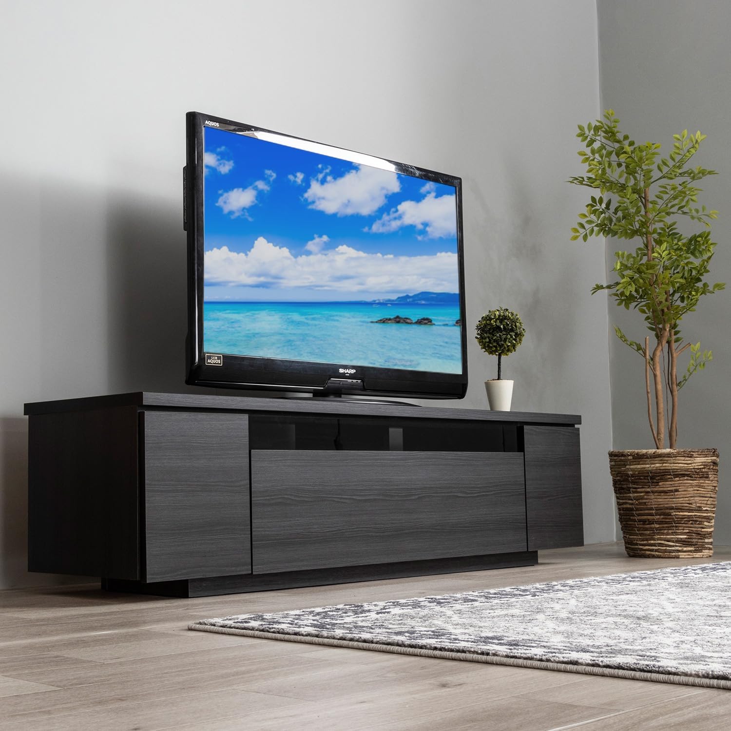 壁掛けシェルフ テレビ台 ラック おしゃれ 無骨 男前インテリア