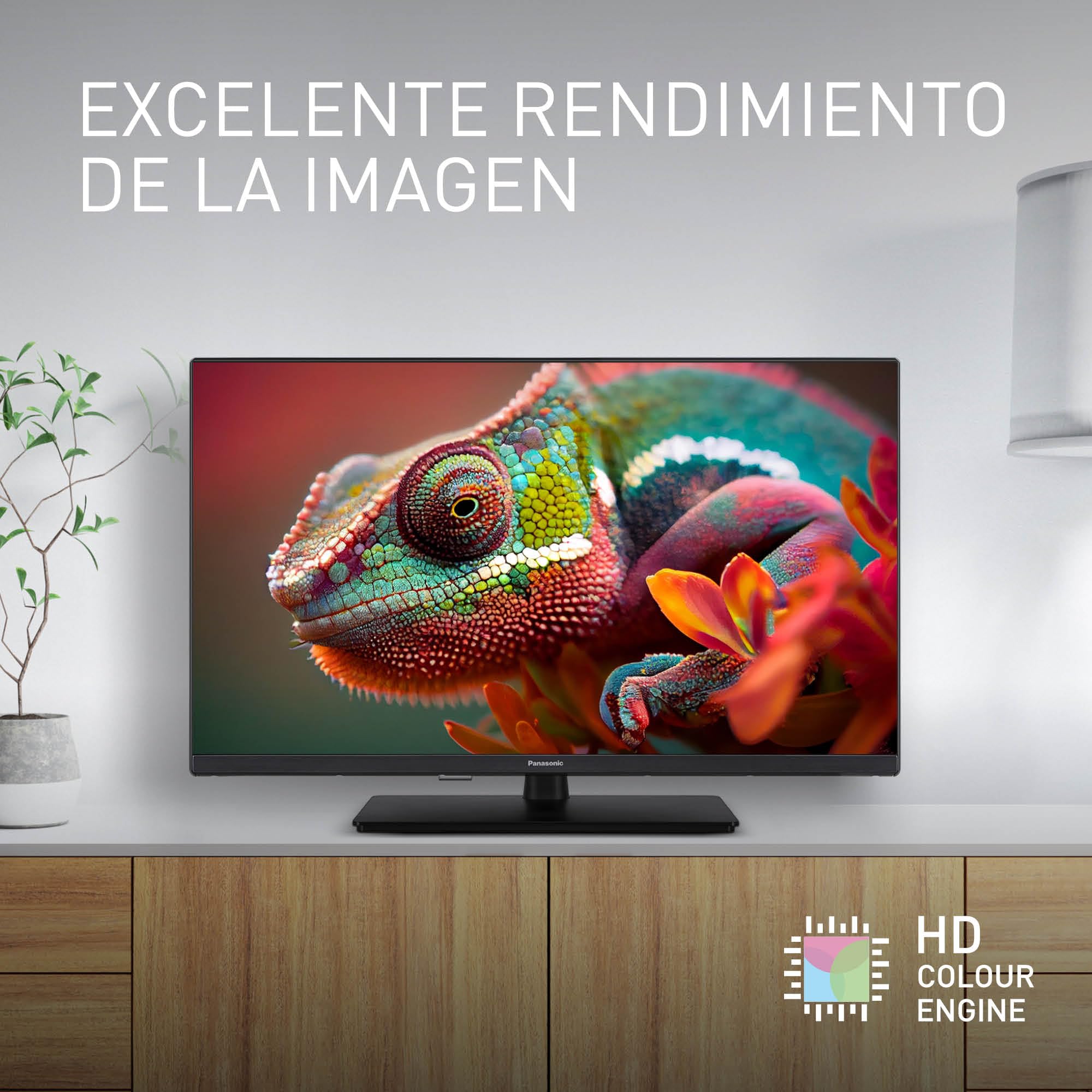 Panasonic TV-40S55AEZC, S55 Series 40 Pulgadas Full HD LED Smart TV, Fire TV, HD Colour Engine, HDR, Alexa Control De Voz, Modo De Juego, Reproductor Multimedia