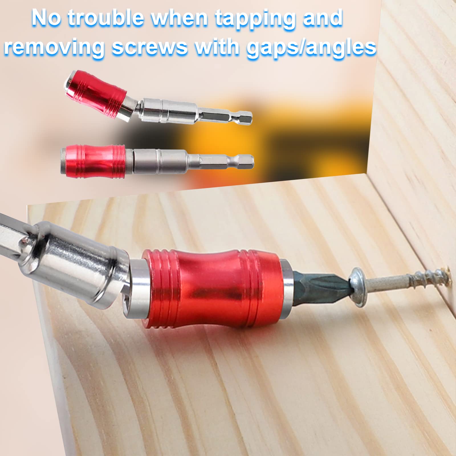 2 Portainserti Magnetici 1/4 - 92mm E 144mm Per Spazi Ristretti, Con Rotazione 20° - Foto 4