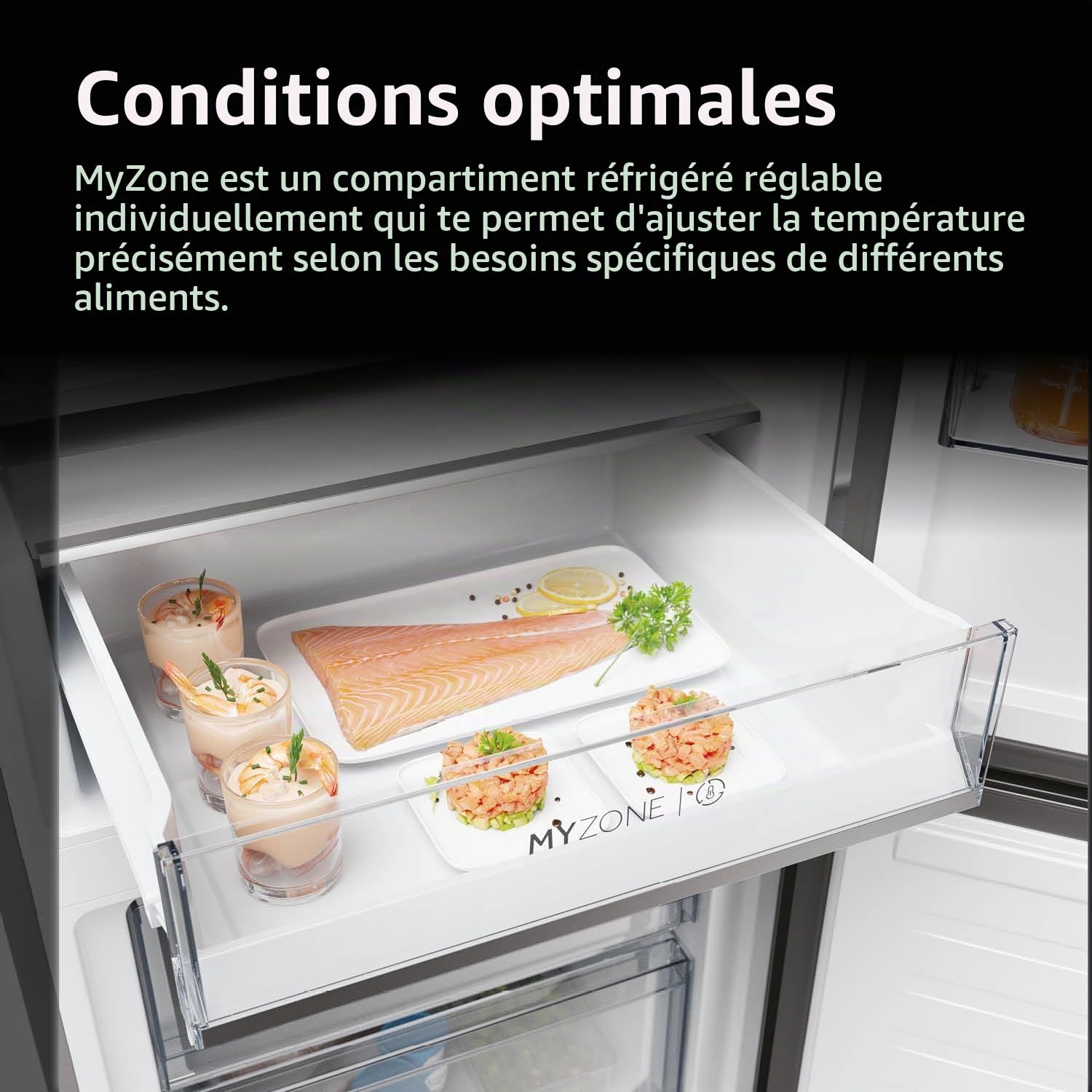 Refrigerateur congelateur en bas Haier HTW5620CNMP