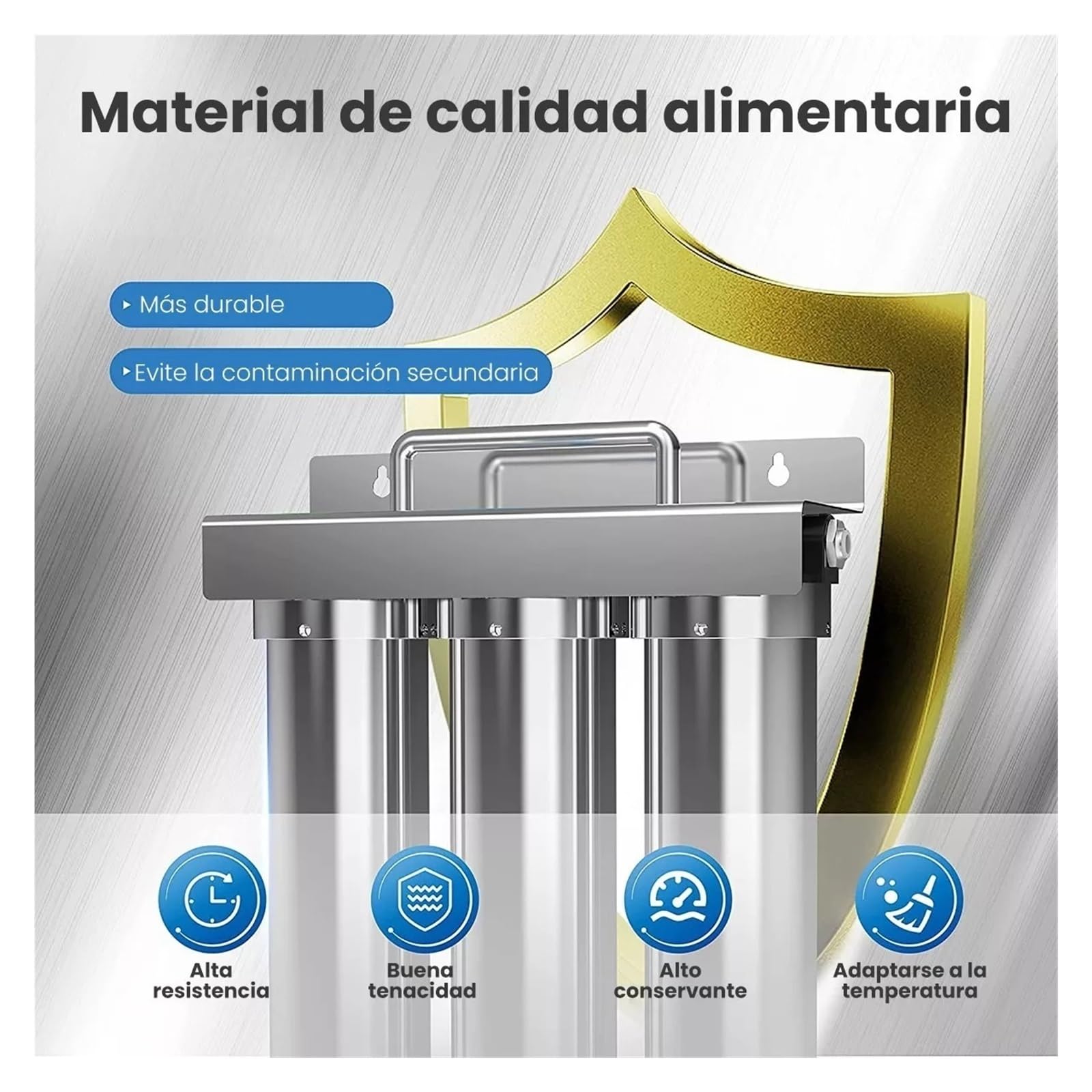 Filtro de agua, Purificador de agua de ultrafiltración for cocina doméstica con grifo Purificador de agua de grifo de bebida directa, de filtro de agua Rendimiento superior para producir agua limpia y