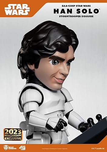 Miniatura 2 de Star Wars Han Solo (disfraz de Stormtrooper) EAA-123SP San Diego 2023 Figura de acción de ataque de huevo