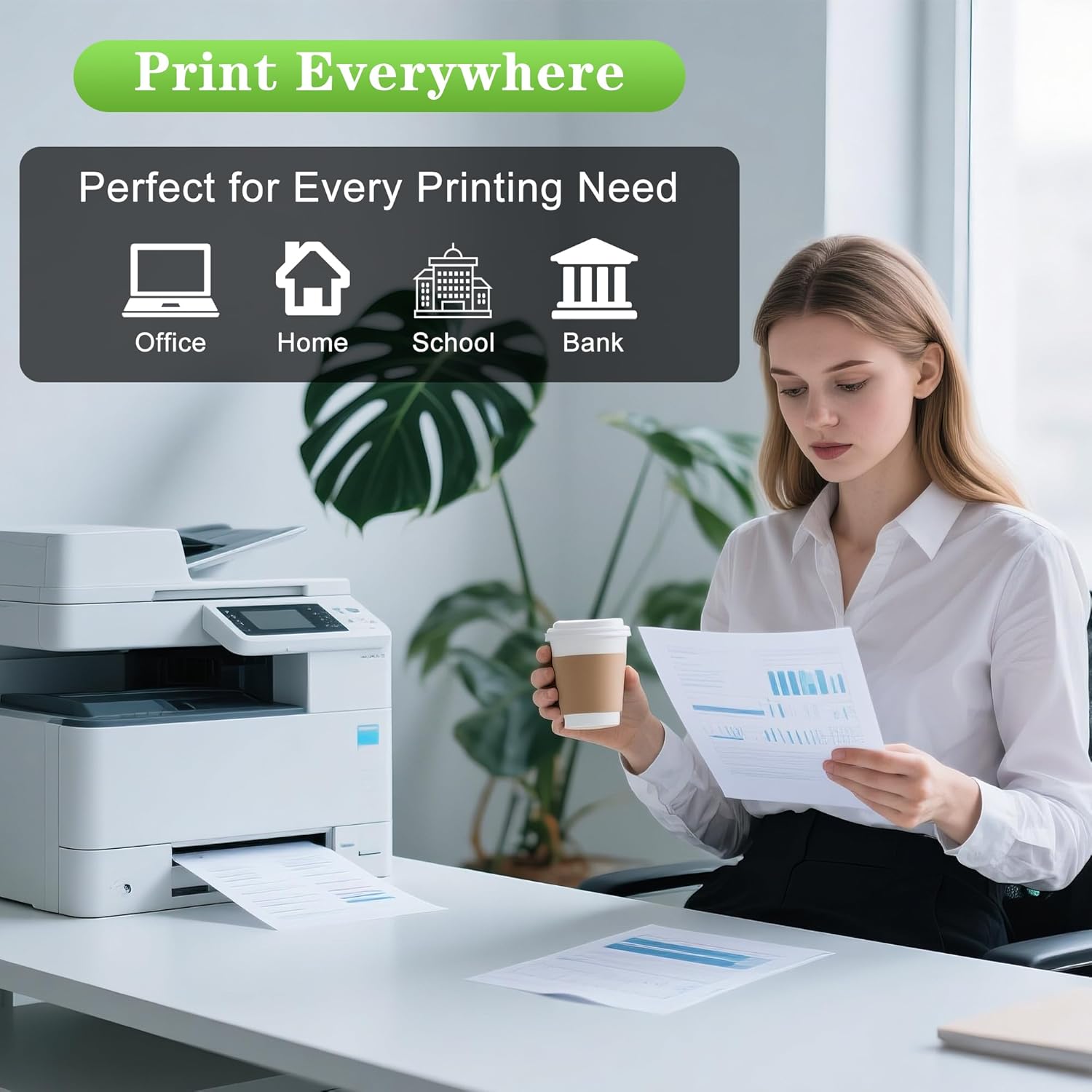 936e 936XL Ink Cartridges 4 Pack with Chip: Compatible with HP 936 936e 936XL Ink Cartridges with HP OfficeJet Pro Wide Format 9730e Pro 9110 9120 9122 9125 9128 9130 9135 9730 Printers( B/C/M/Y)