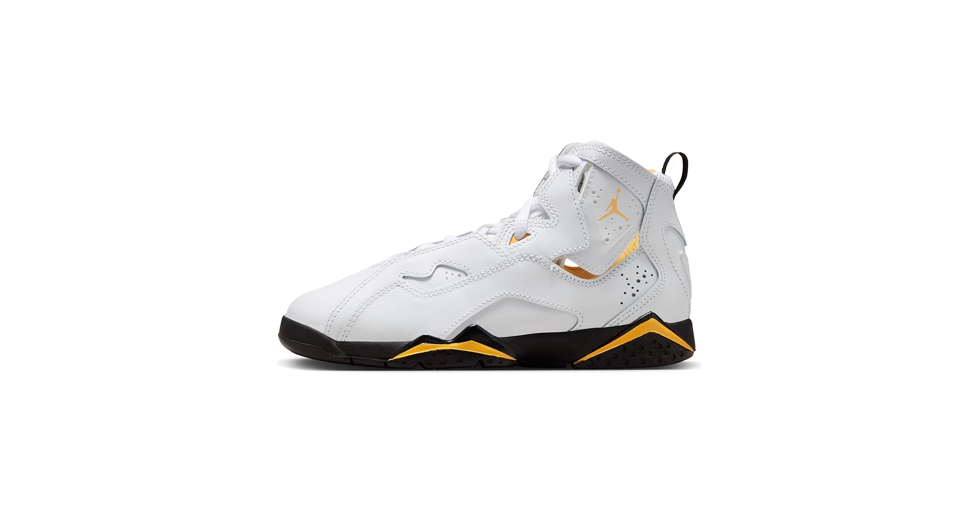 Jordan Air true flight ホワイト/イエロー Jordan - Men - True Flight - White/Black/Yellow Ochre – Nohble