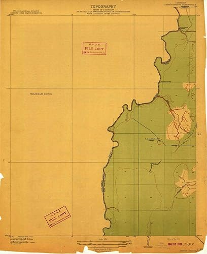 Ashton Bridge LA mapa topo, escala 131680, 7.5 X 7.5 Minuto, Histórico, 1912, 19.9 x 16.2 in