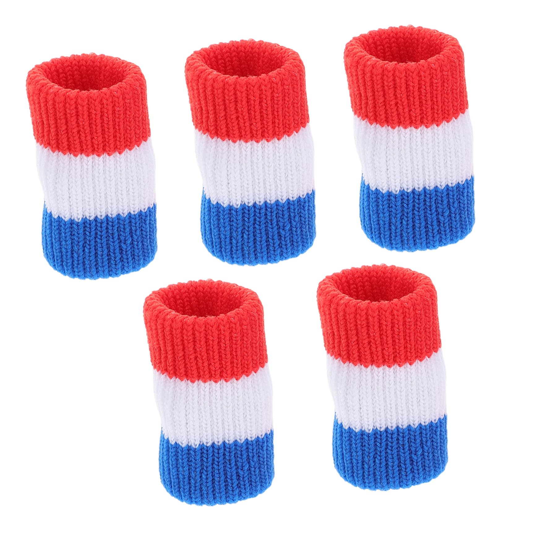 ibasenice 5pcs Basketball Finger Sleeve Protector Breathable Elastic Thumb Guards for Injury Prevention Sports Versatile Use for Basketball Fitness and More