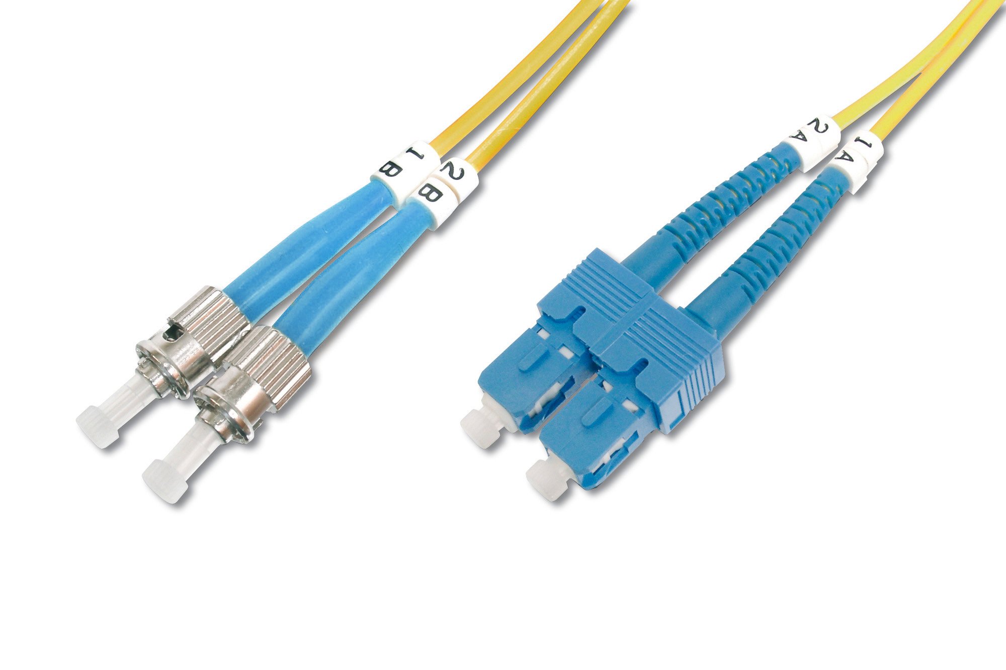 Cavo Fibra Ottica OS2 LC/LC Duplex 1m - Giallo Per Reti 10Gbit/s Monomodale - Foto 5