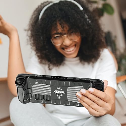 Miniatura 7 de Funda protectora para cubierta de vapor con protector de pantalla de vidrio templado a prueba de golpes antideslizante accesorios anticolisiones