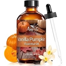 Auelife Vanilla Pumpkin Essential Oil for Diffuser, 4Fl Oz Fall Scented Oil