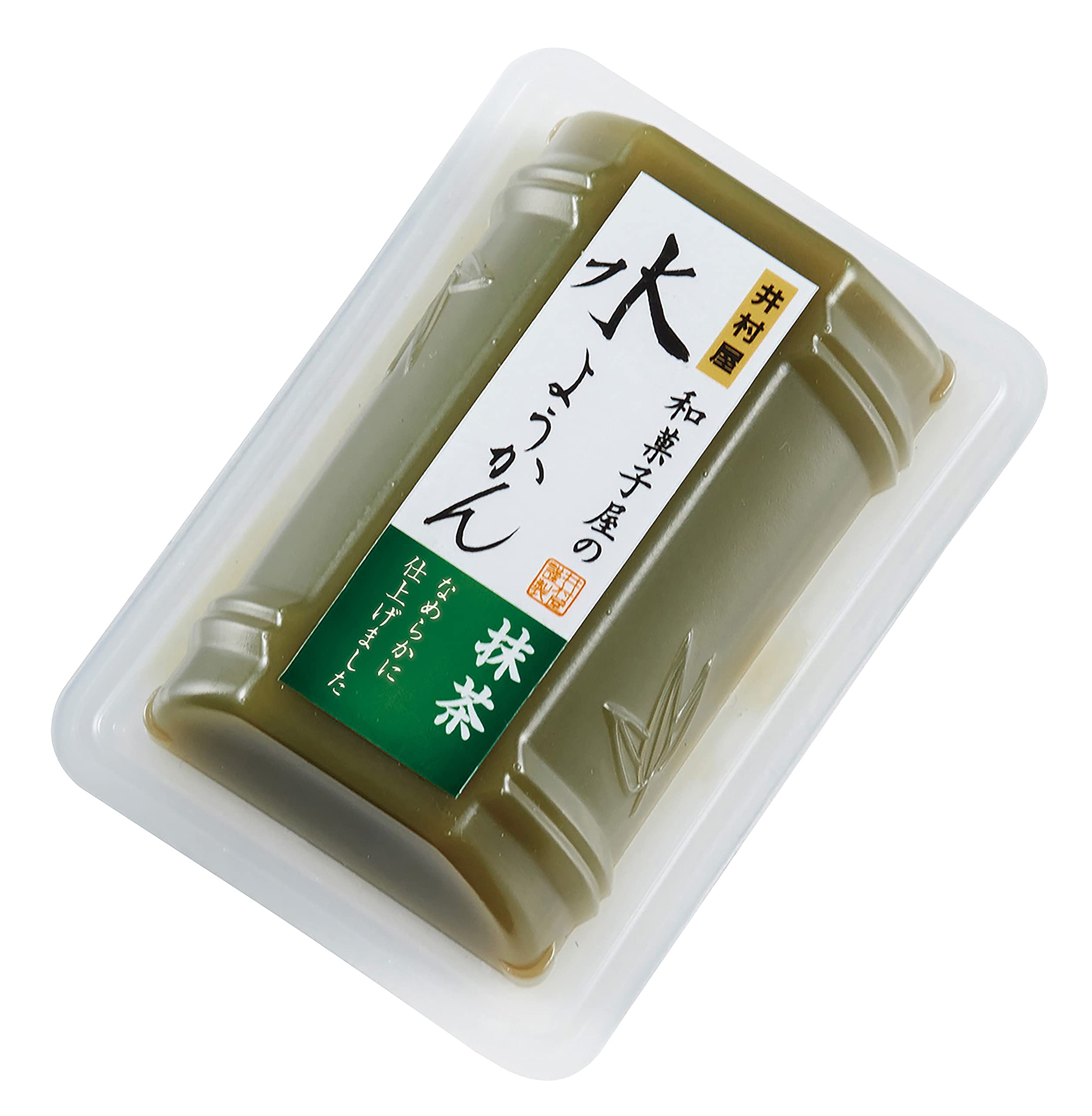 Amazon.co.jp: 井村屋 和菓子屋の水ようかん 抹茶 83g×10個 【カップ