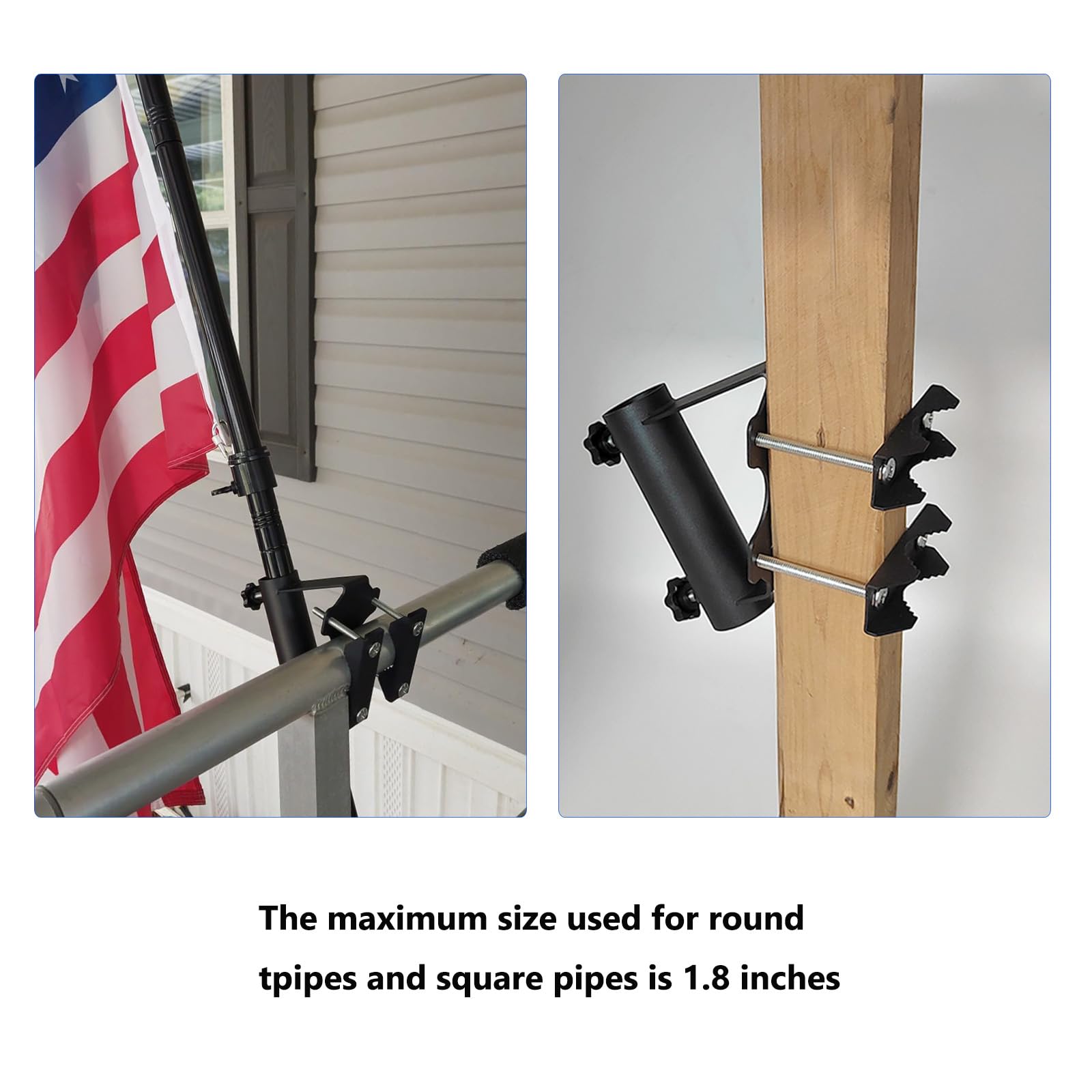 Railing Flag Holder Flag Holder For Railing Heavy Duty Flagpole