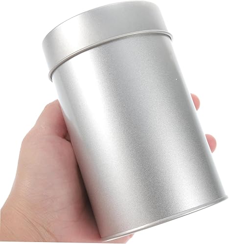 Miniatura 6 de Cabilock 3 piezas de té de acero inoxidable lata de almacenamiento de sello de cocina, tarro de almacenamiento de café, bolsas de té, recipiente