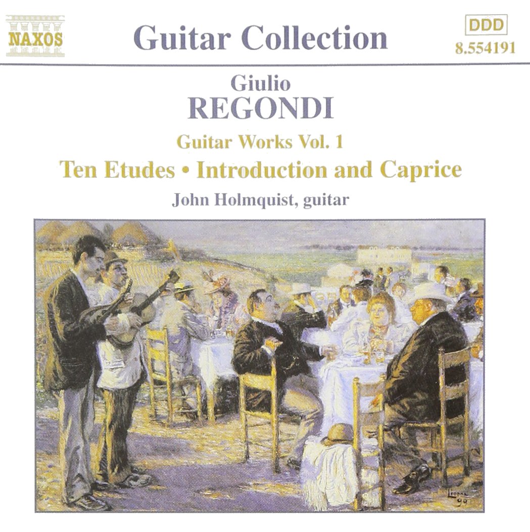 REGONDI: 10 Etudes / Introduction and Caprice, Op. 23