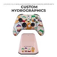 Vista 4 de Original Xbox Wireless Controller and Stand Compatible with Xbox OneSeries XS - Customized in USA with Advanced HydroDip Print Technology(Not Just a