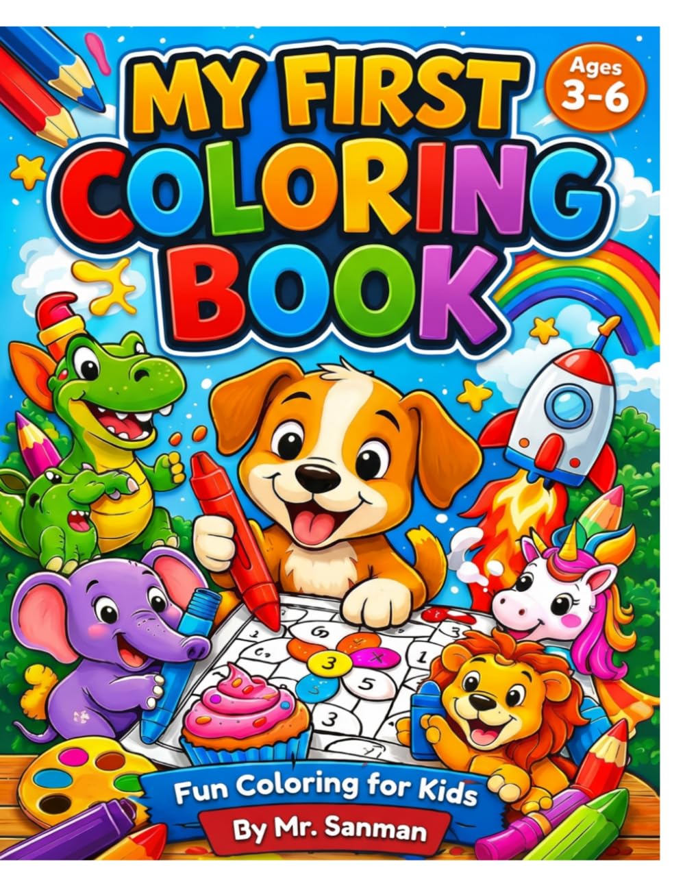 My First Coloring Book
