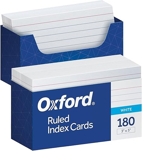Miniatura 8 de Oxford fichas hojas con renglones Blanco