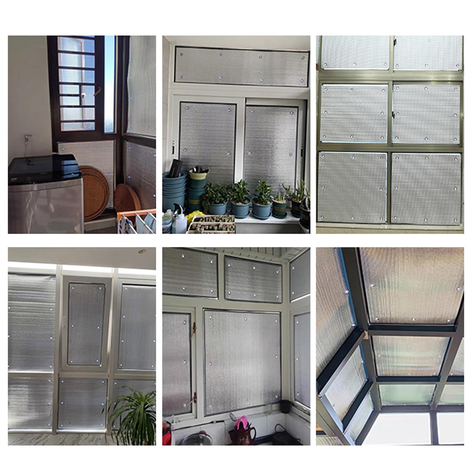 Rideau Thermique Anti Froid Et Anti Chaleur 70x100cm Avec Ventouses - Film Isolant Fenêtre