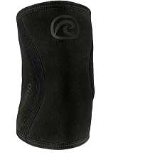 Rehband Elbow 5mm Compression Sleeve, Neoprene Elbow Sleeves for Weightlifting, Anatomical Design, Non-Slip & Close Fitting, Elbow Support Unisex, ColourCarbon/Black, SizeMedium