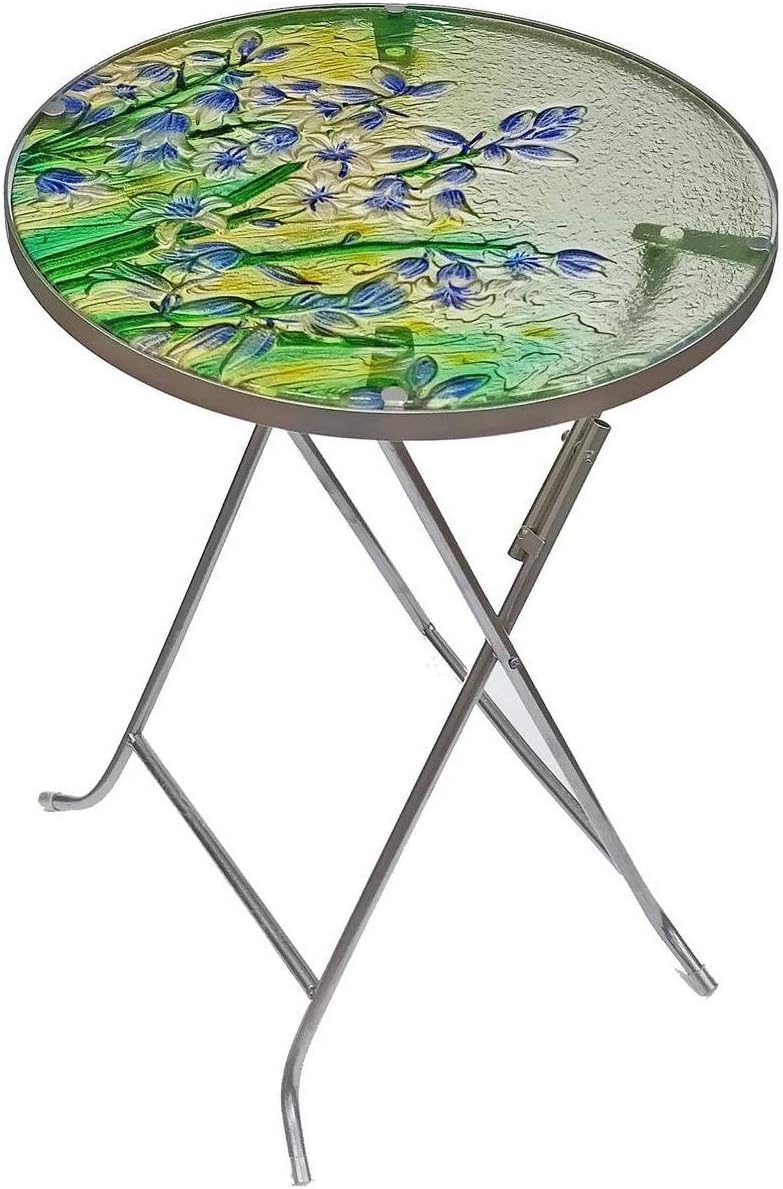 Smart Garden - Bluebell Folding Glass Table