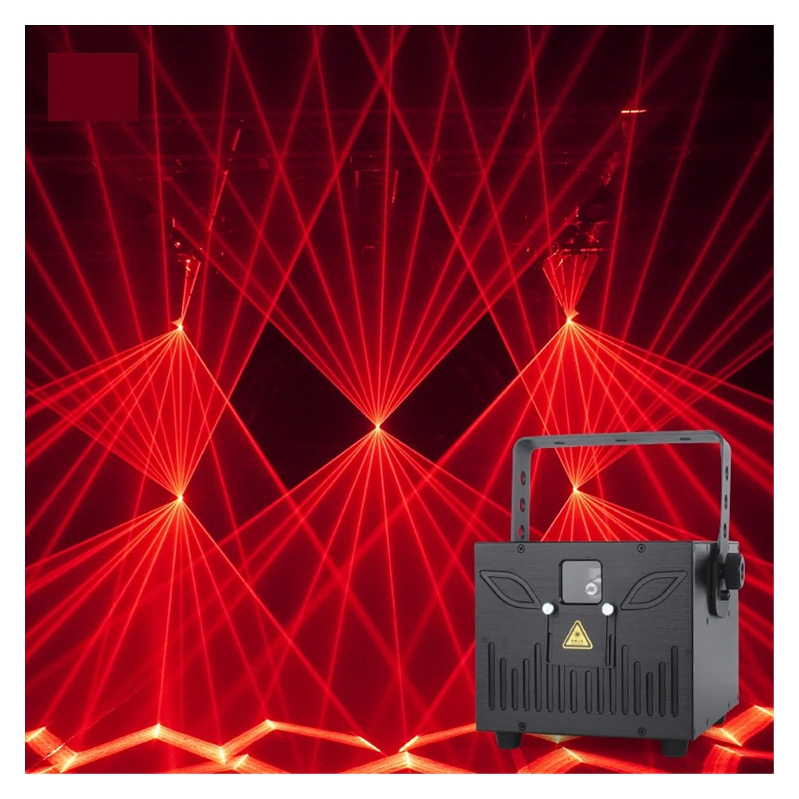 3W Światło RGB Skaner 3D Sta Efekty Świetlne DMX512 Projektor Wiązki DJ Disco Party Dla Sta Idealne OśWietlenie Sceniczne Dla Dj-óW
