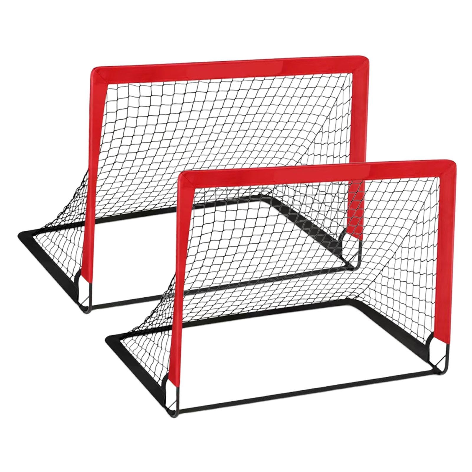 Backyard Soccer Goal for Kids Gift Football Match Goal for Games Park Garden 2pcs|Sporting Goods| Team Sports| Soccer| Goals & Nets-image-3