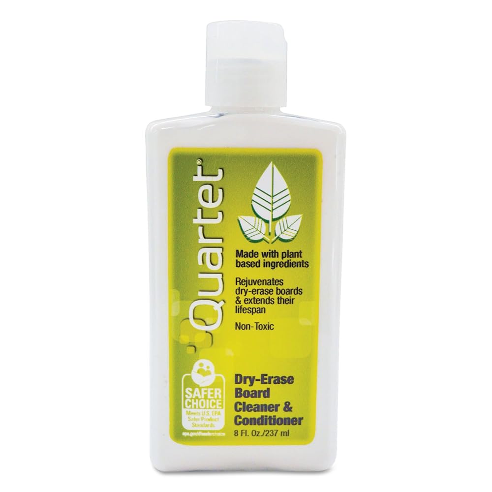 Quartet 551 Whiteboard Conditioner/Cleaner for Dry Erase Boards, 8 oz Bottle