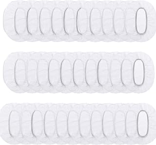 100 Pack Clear Disposable Ear Protectors Waterproof Ear Covers for Bathing Accessories for Hair Dye, Spa - Bath Shower Cover Shower Care Ear Protection