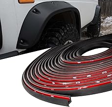 34FT Fender Flare Rubber Seal, Fender Flares Edge Trim, Universal Fender Flare Rubber Gasket