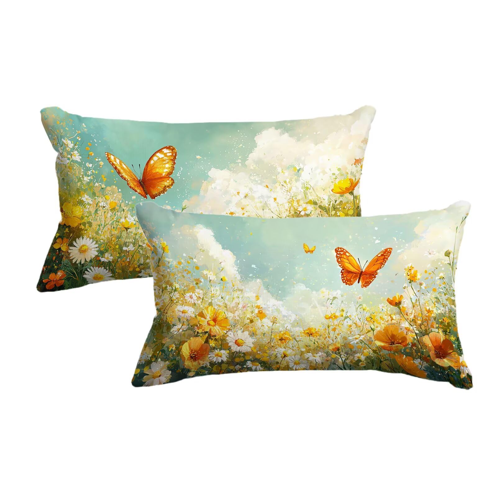 Housse coussin exterieur papillon anti humidité pour protéger vos sièges de terrasse