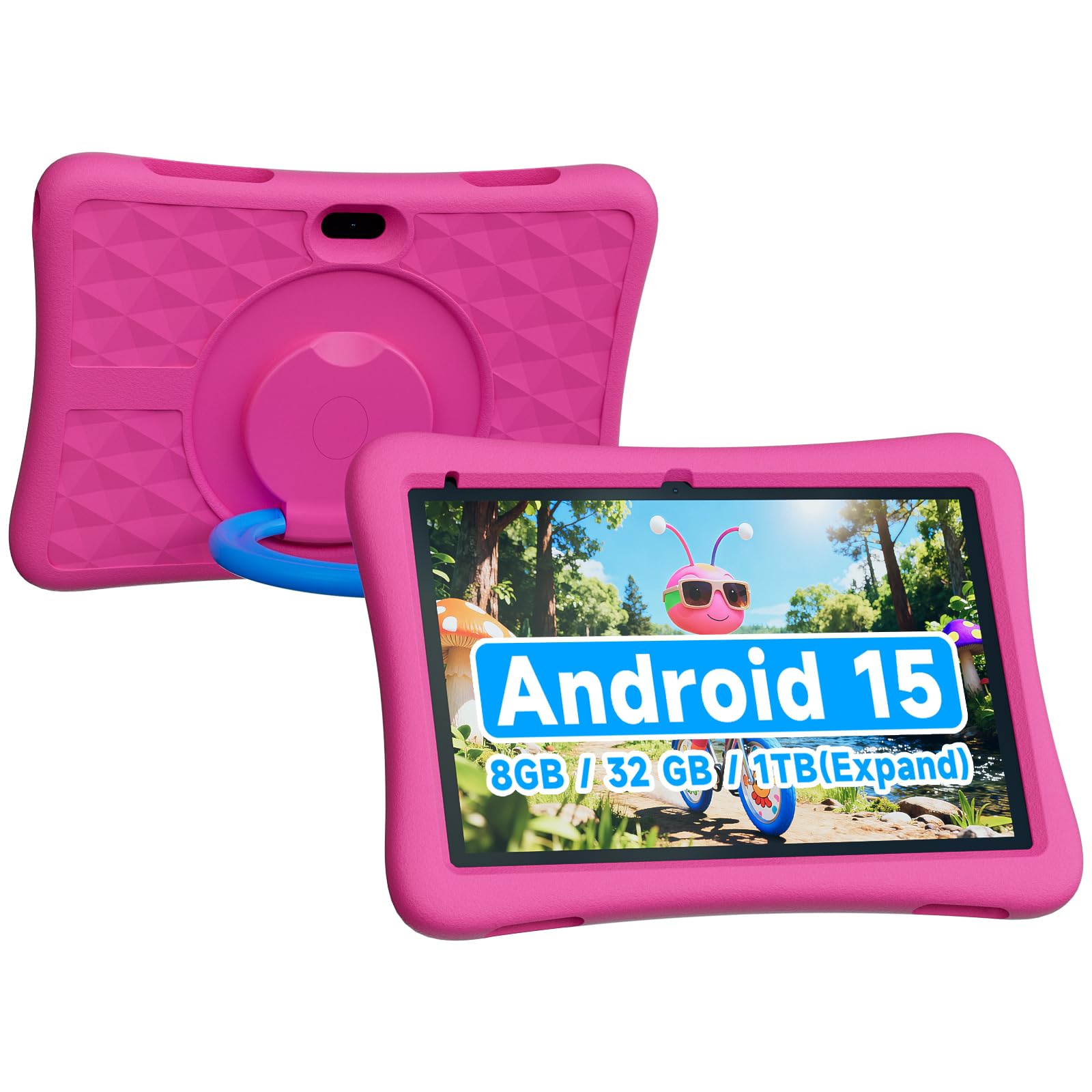 キッズタブレット 10インチ YouTube Kids Android15 Amazon.com : ZZB Kids Tablet 10 Inch, Android 15.0, 8GB (3+5
