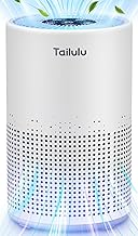 Air Purifiers for Bedroom Home Pets 1200 Ft², Tailulu H13 True HEPA Air Filter Portable Air Purifier with 12dB Sleep Mode, Speed Control, Timer, Quiet Air Cleaner For Odor Dust Smoke Pollen AP050