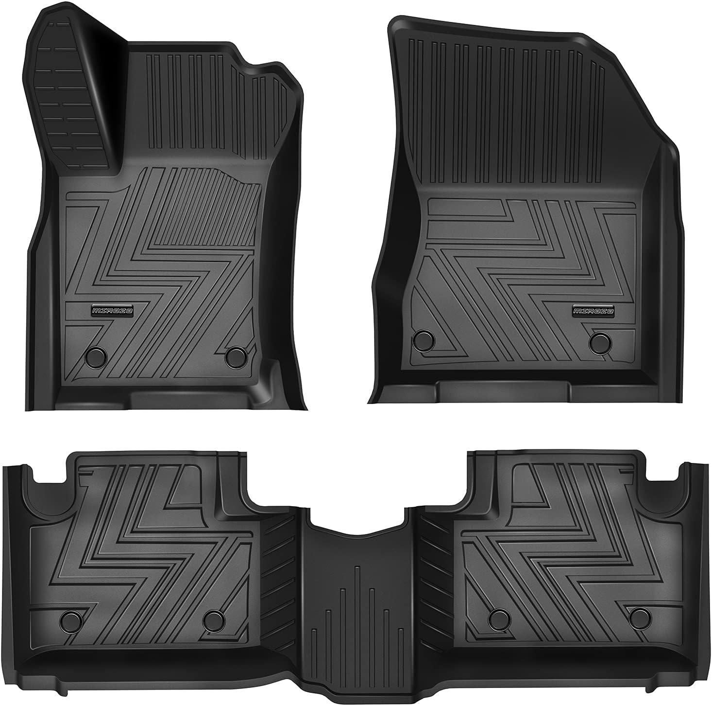 Suреr Brаndѕ MIROZO Car Floor Mats Custom Fit for 2016-2021 Jeep Grand Cherokee, TPE All Weather Protection Front and 2nd Row Seat Floor Mats Full Set Floor Liners Suреr Brаndѕ MIROZO Car Floor Mats Custom Fit for 2016-2021 Jeep Grand Cherokee, TPE All Weather Protection Front and 2nd Row Seat Floor Mats Full Set Floor Liners