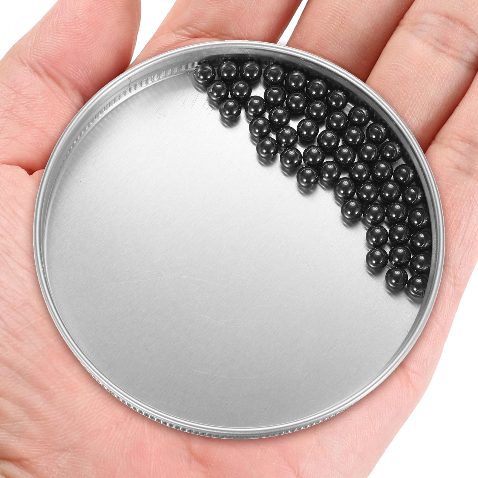QUARKZMAN 100Pcs Billes en Céramique de 3/16" (4.763mm) en Nitrure de Silicium Si3N4, Billes en Céramique de Précision G5