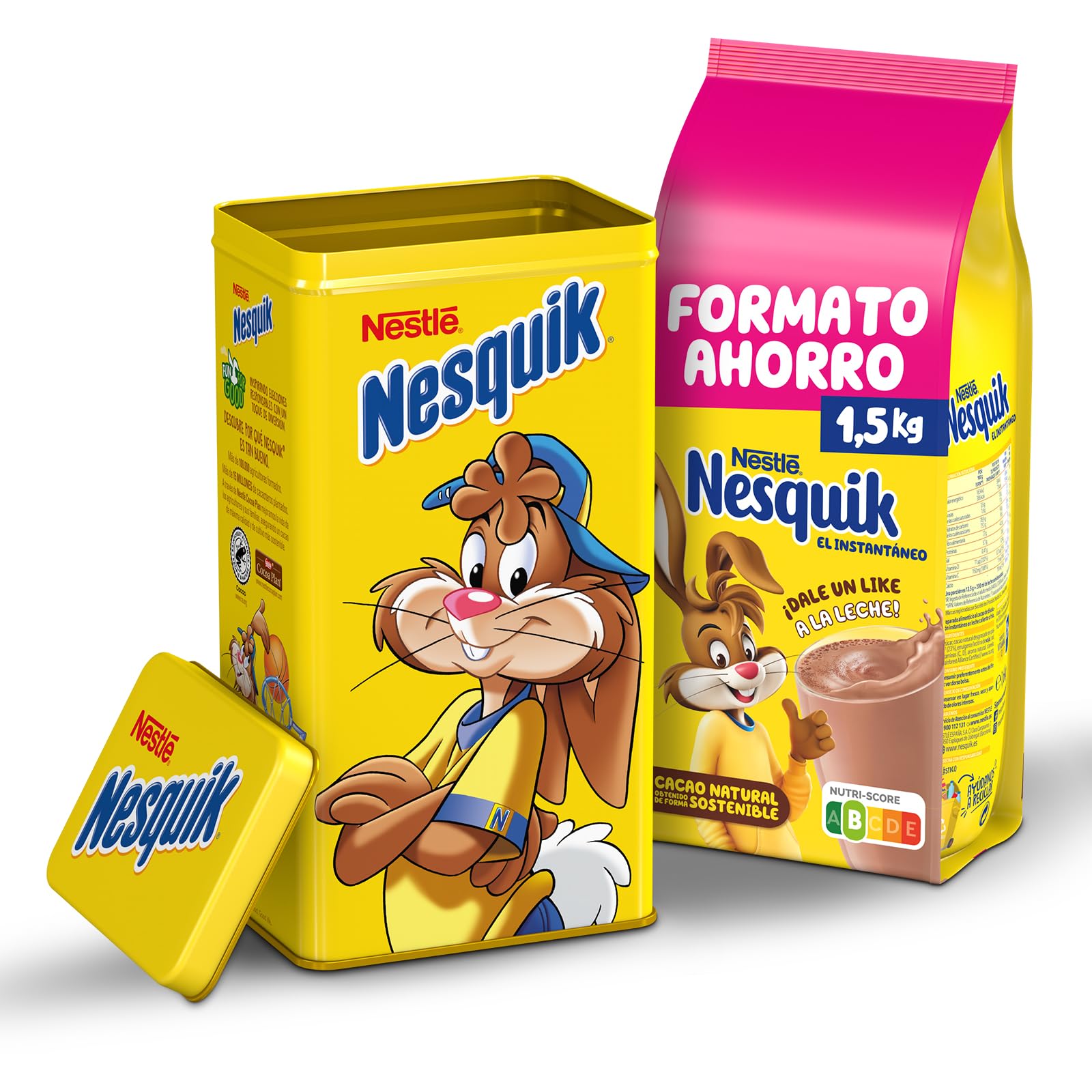 Nesquik Cacao Instantáneo 1.5 Kg - Sabor Irresistible