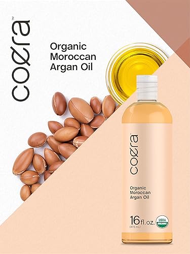 Miniatura 7 de Aceite de argán marroquí orgánico  16 onzas  Prensado en frío virgen sin refinar  Para cabello piel y cuerpo  Libre de parabenos SLS y fragancias