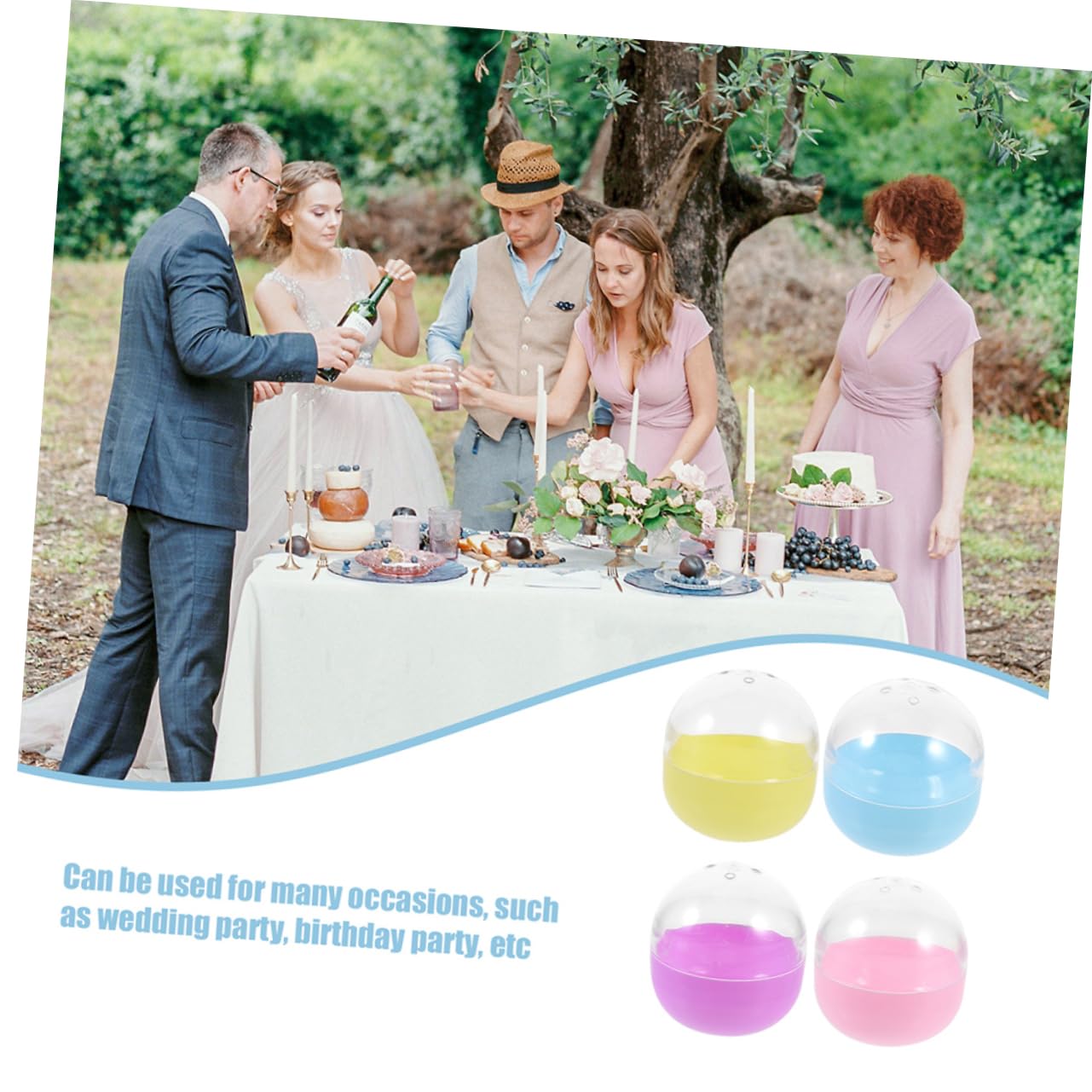 Alipis Lot de 25 Capsules Transparentes Rondes en PS pour Machine à Friandises, Faciles à Ouvrir et Refermables, pour Fêtes et Distributeurs Automatiques