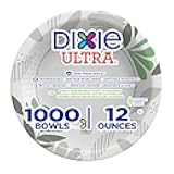 Dixie Ultra Heavy-Weight 12 oz. Paper Bowl by GP PRO (Georgia-Pacific), Pathways, SX12PATH, 1,000 Count (125 Bowls Per Pack, 8 Packs Per Case)