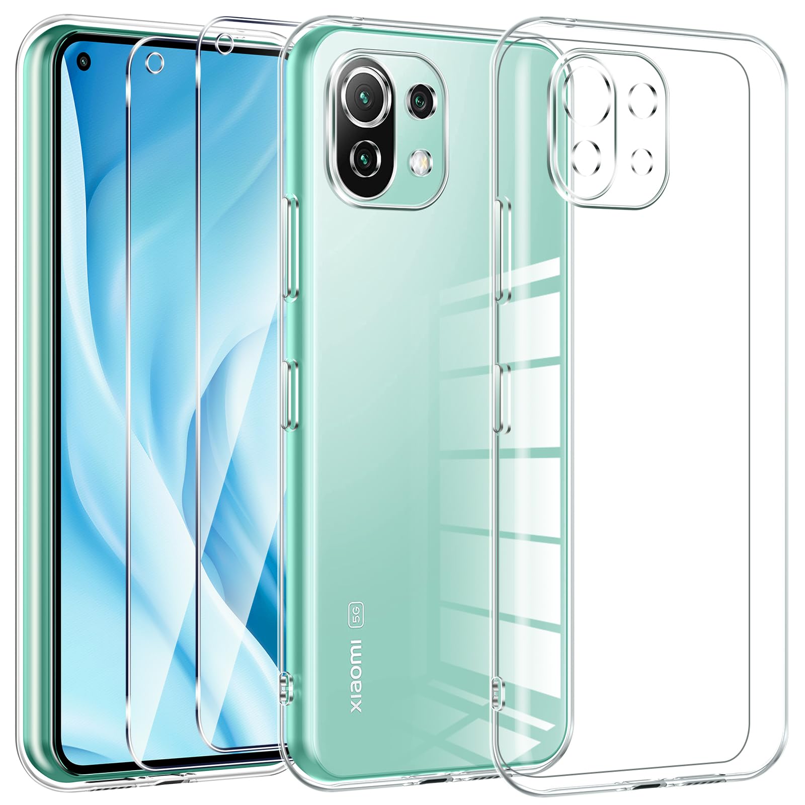 Funda Móvil - TUMUNDOSMARTPHONE Xiaomi Mi 11 Lite 4G / 5G / 5G NE, Compatible Con Xiaomi Xiaomi Xiaomi Mi 11 Lite 4g 5g 5g Ne Multicolor 129182921