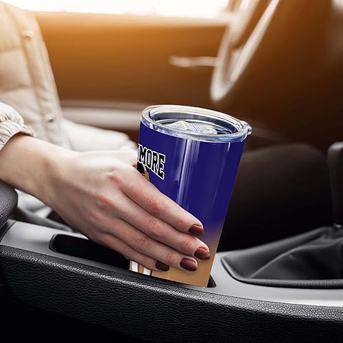 Miniatura 129 de OAOANS Taza de café de acero inoxidable personalizada con tapa sellada, regalo de ventilador aislado mantiene las bebidas frías y calientes. Diseño