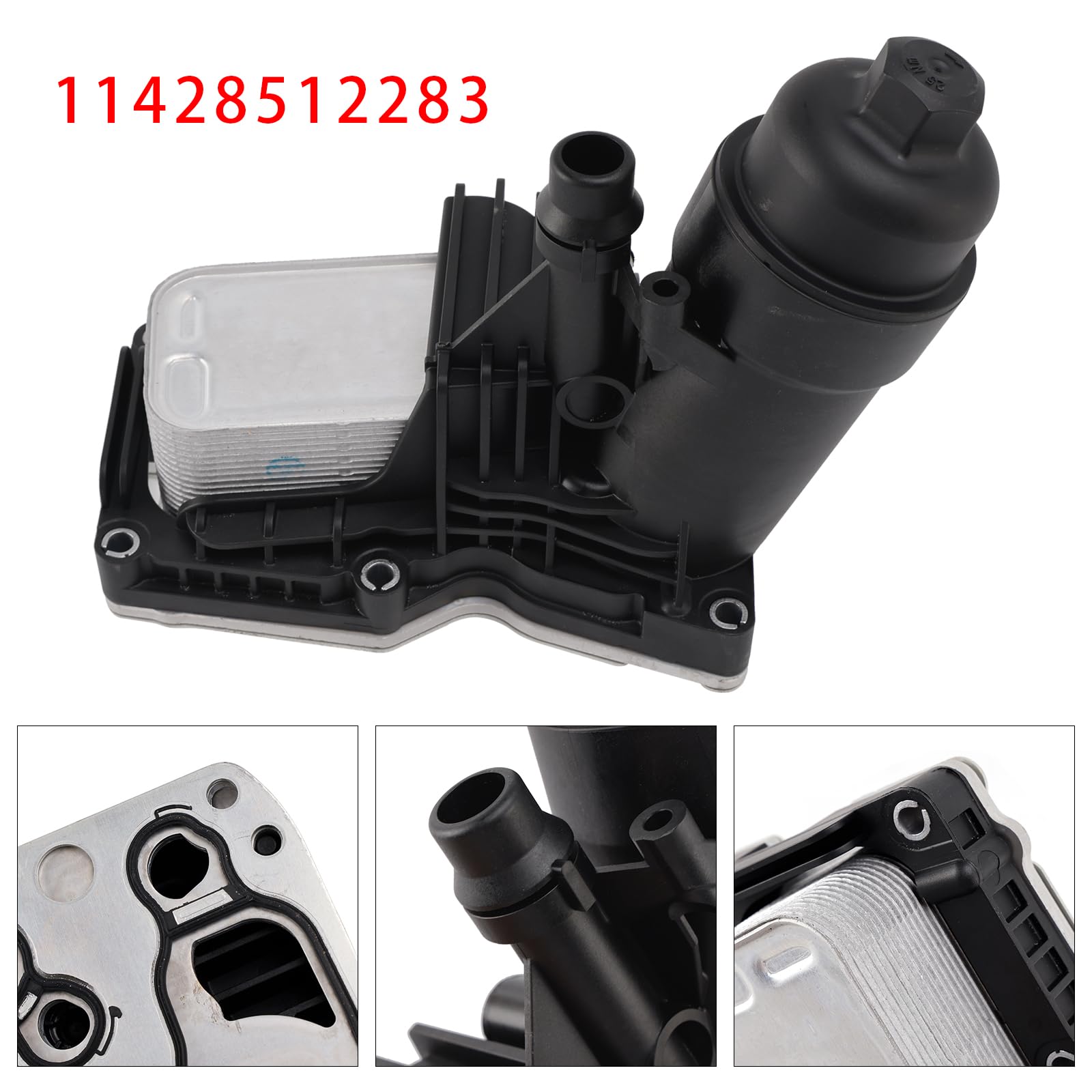 Oil Cooler Oil Filter Housing & Gaskets 11428512283 for BMW X3 F25 2009-2017