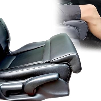 Car Seat Modification Leg Support,Car Seat Extender,Seat Extension Pad Car Seat and Office Chair Extenders Provides Leg Support,Black
