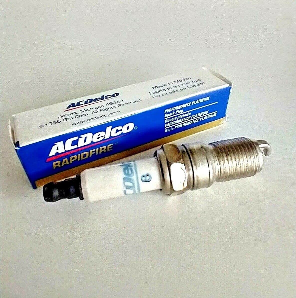 Amazon.com: ACDelco Performance PLATINUM 8 (19238459) Spark Plug 