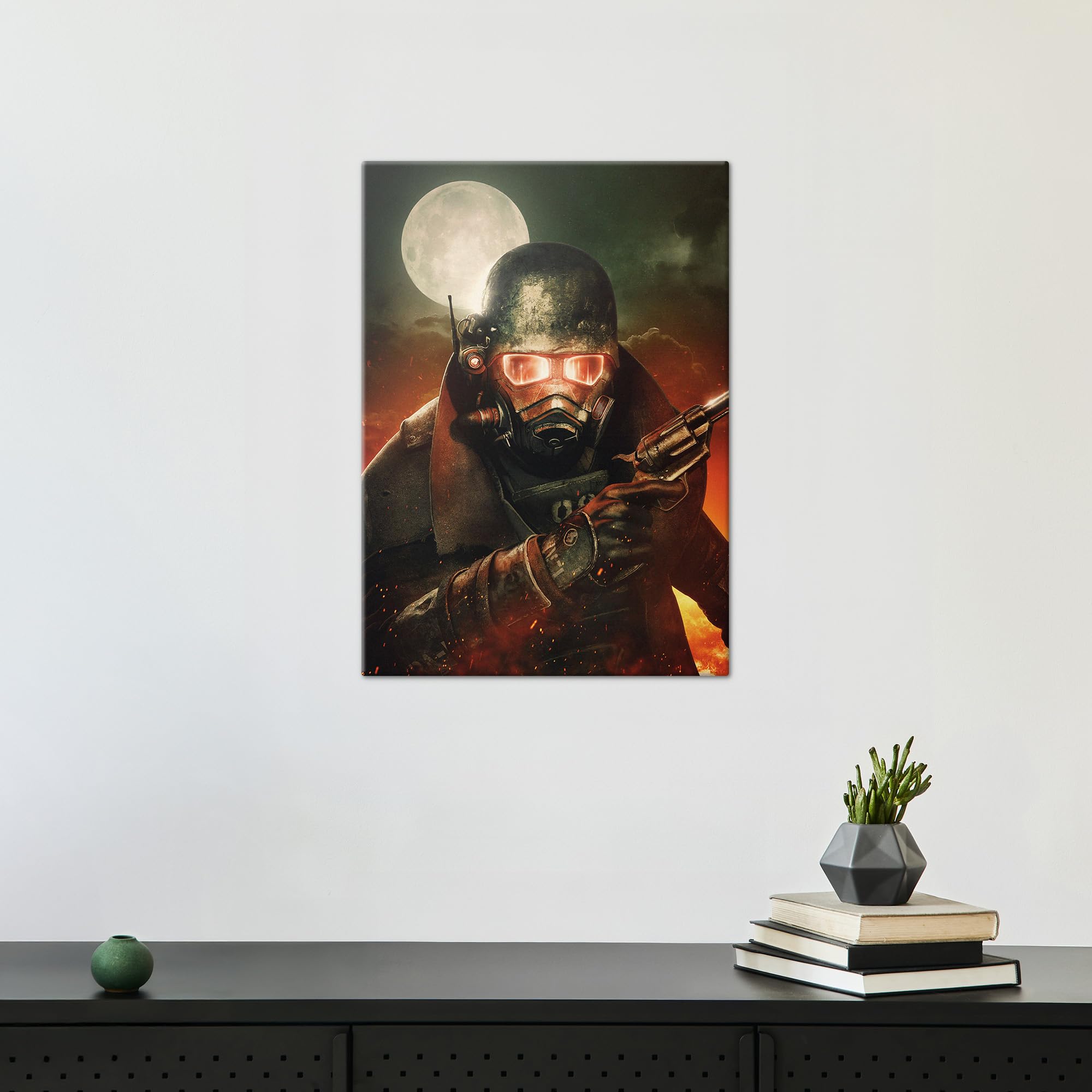 Displate - Poster In Metallo - Montato a Magnete - Fallout - Courier Six