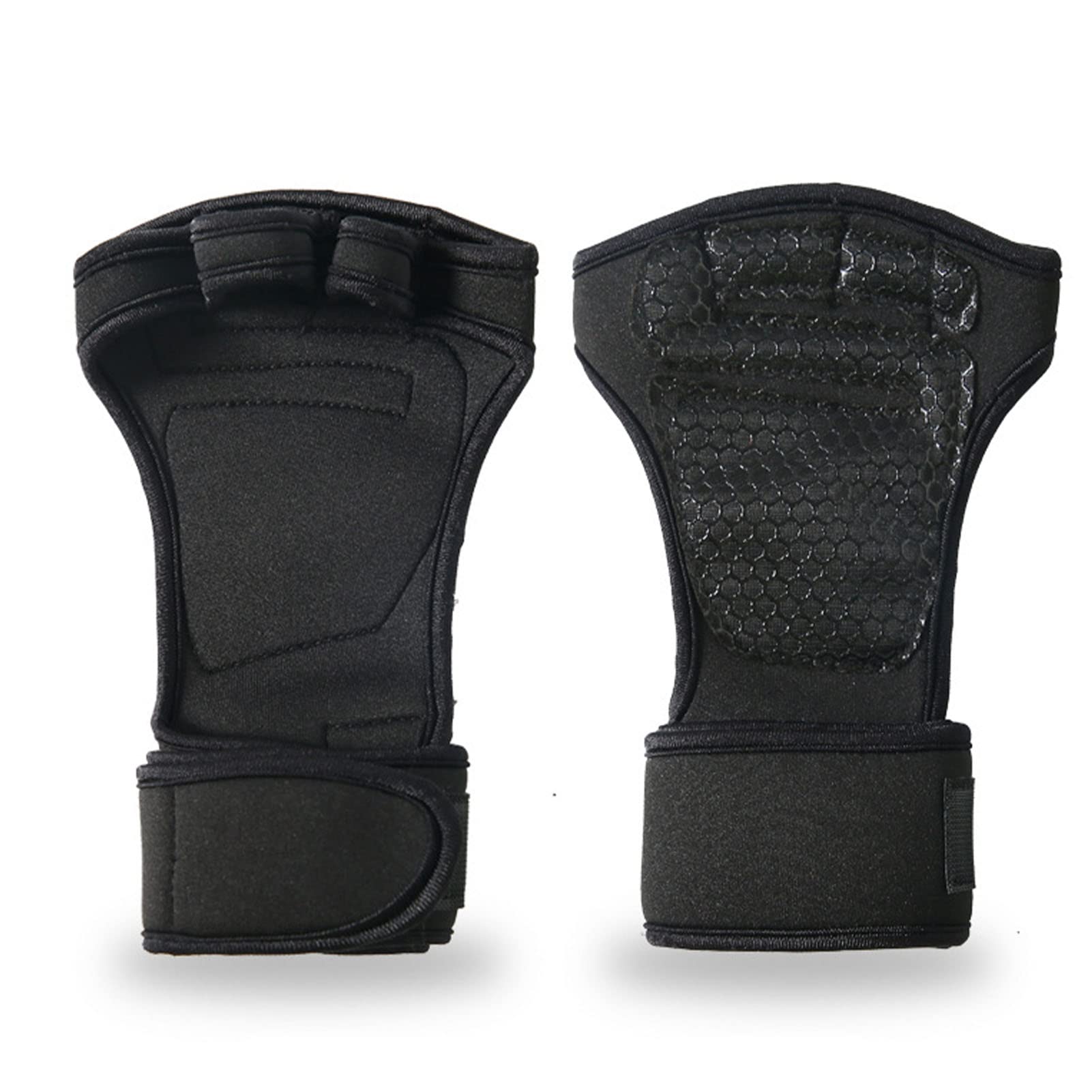 Guanti Da Palestra Uomo Donna | Traspiranti, Con Palmo In Silicone Antiscivolo, Per Sollevamento Pesi E Fitness - Foto 2