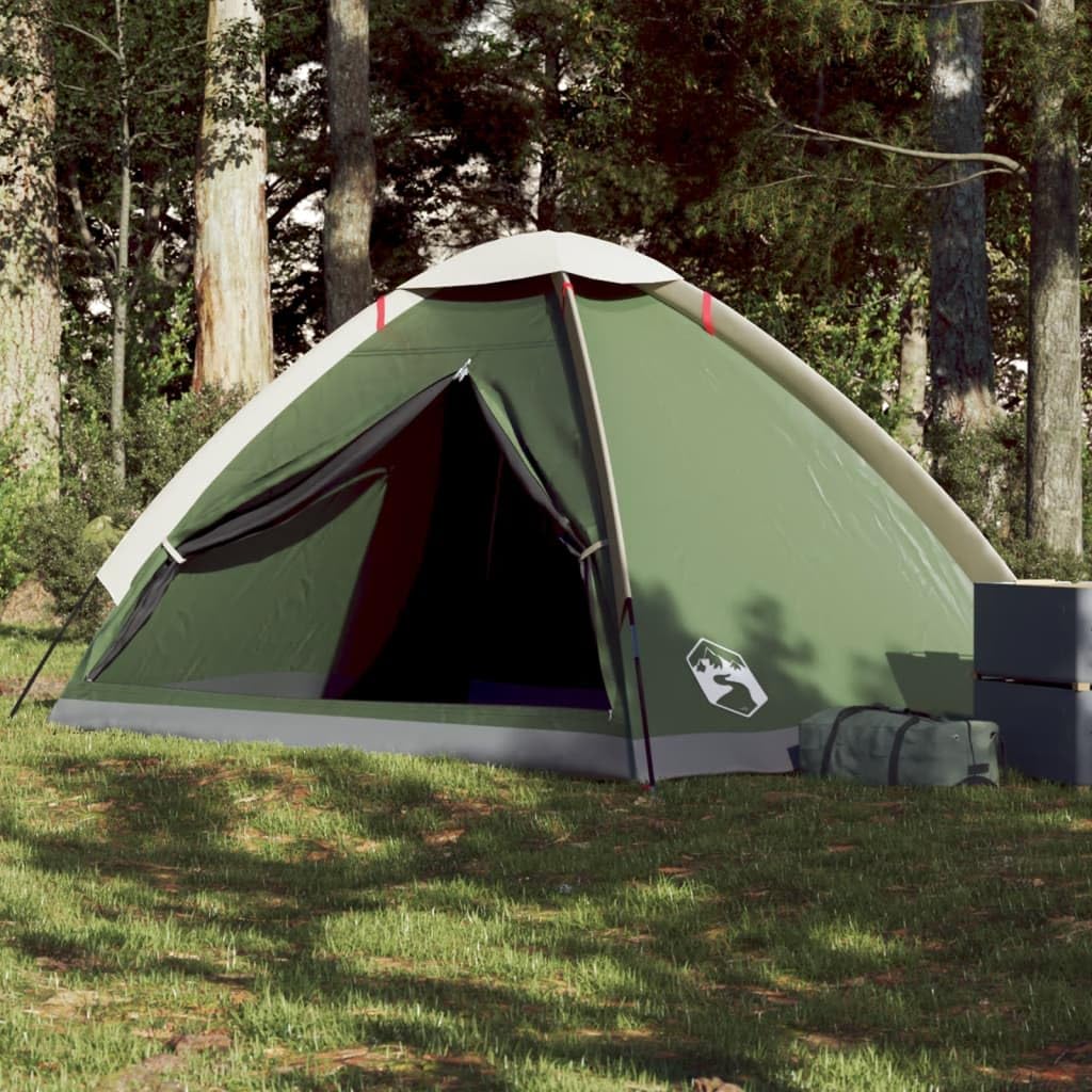 Sporting Goods item-Tienda de campaña domo para 4 personas, color verde, impermeable
