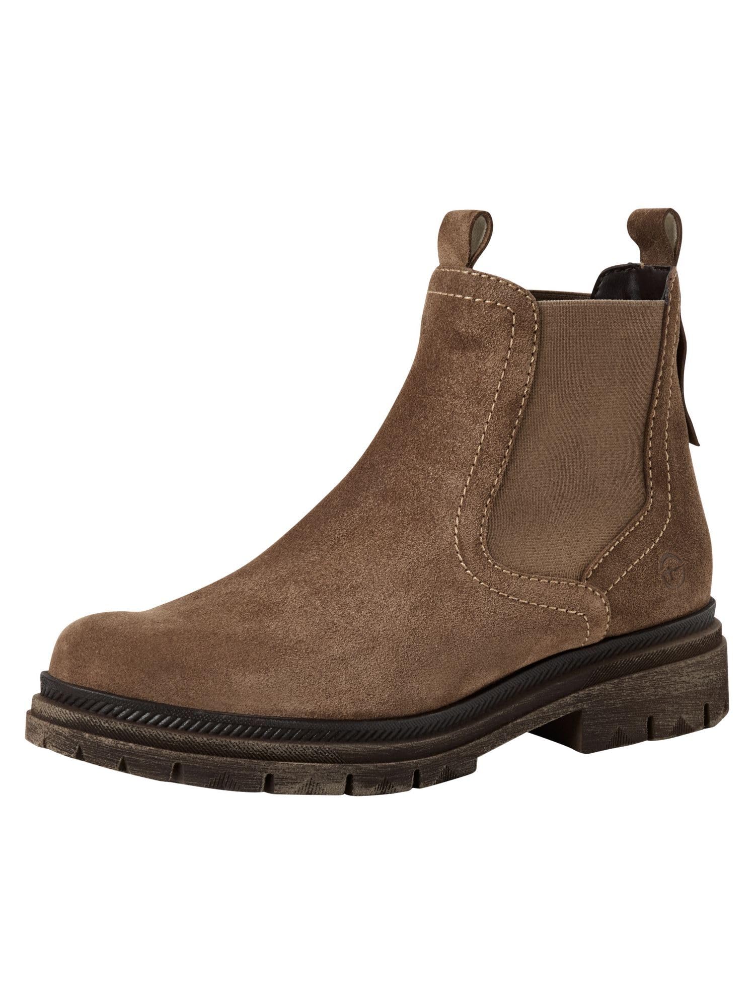 Tamaris Women's Leather Boots, brown, 39 EU