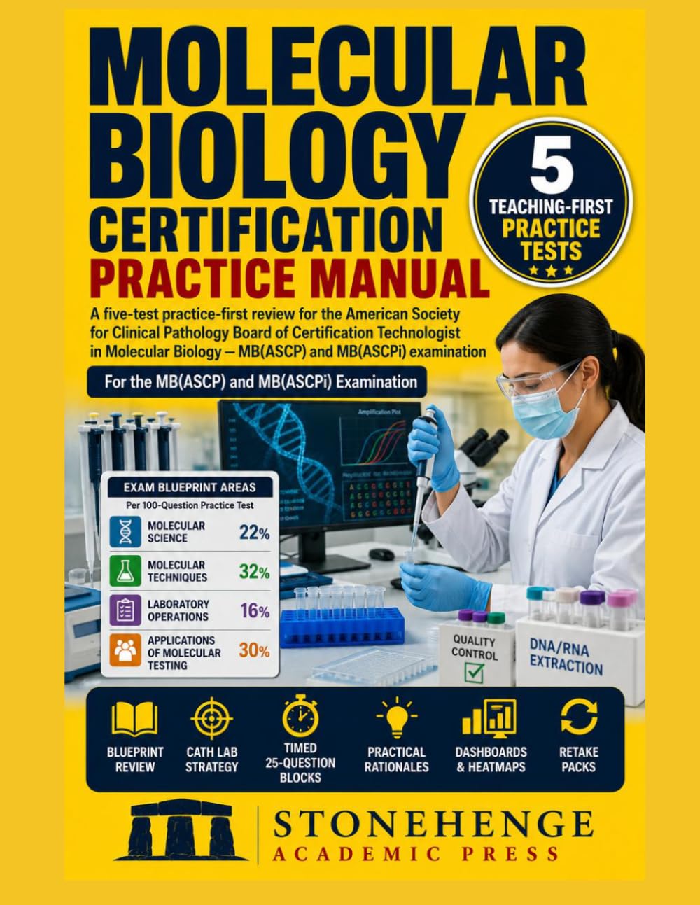 Molecular Biology Certification Practice Manual:: Molecular Biology Certification Practice Manual: MB(ASCP) and MB(ASCPi) Exam Prep