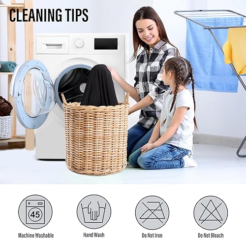 Miniatura 7 de Fundas plegables de elastano impermeables para sillas plegables, 12 fundas elásticas de poliéster mejoradas, protector universal de silla elástico