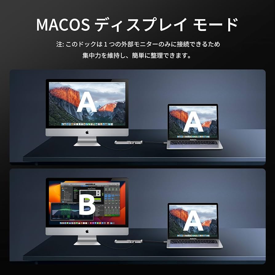 Amazon.co.jp: COSANO 100W MacBook Pro Docking Station
